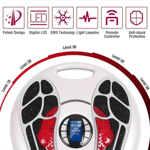 Urzadzenie do masażu i stymulacji krążenia stóp - 99 poziomów - Masażer stóp